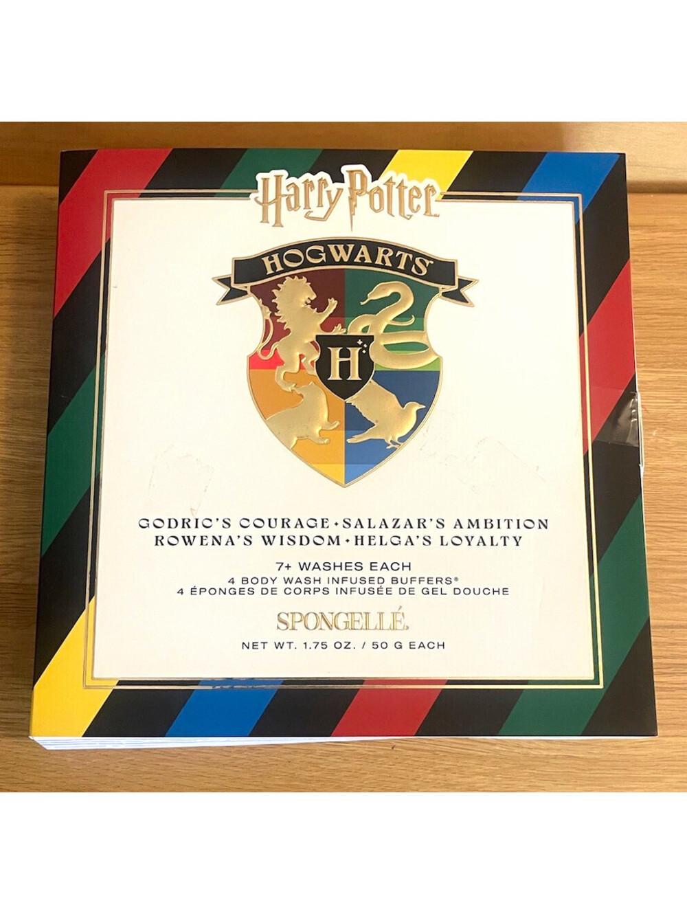 Spongelle Harry Potter Gift Set (Gryffindor, Slytherin, Ravenclaw, Hufflepuff)